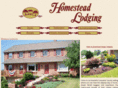 homesteadlodging.net