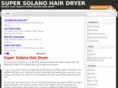 supersolanohairdryer.com