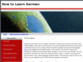 howtolearngerman.info