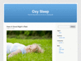 oxysleep.net