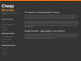 cheapwooden.com