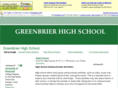 greenbrierhighschool.com