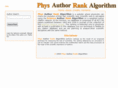 physauthorsrank.org
