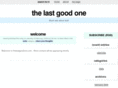 thelastgoodone.com