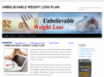 unbelievableweightlossplan.com
