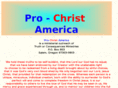 pro-christamerica.org