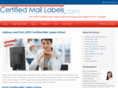 certified-mail-label.com