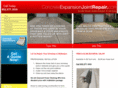 concreteexpansionjointrepair.com