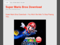 supermariobrosdownload.com