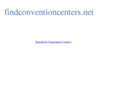 findconventioncenters.net