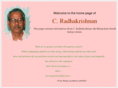 c-radhakrishnan.info