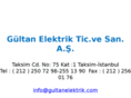 gultanelektrik.com