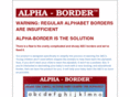 alphaborder.com