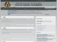 gundognames.com