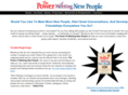 thepowerofmeetingnewpeople.com