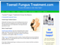 toenailfungustreatment.com