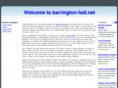 barrington-hall.net