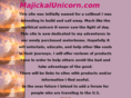 majickalunicorn.com