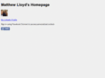 matthewlloyd.net