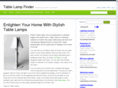 tablelampfinder.com