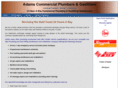 adamscommercialplumbing.com