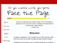 facethepage.com