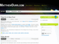 matthewdurr.com