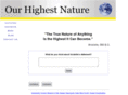 ourhighestnature.org