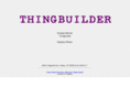 thingbuilder.com