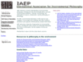 environmentalphilosophy.org