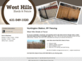 westhillsshedsandfence.net