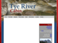 tyerivercabin.com