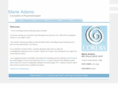 marieadams.co.uk