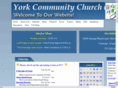 yorkcommunitychurch.org