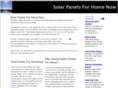 solarpanelsforhomenow.com