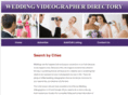 weddingvideographerdir.com