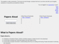 papersaloud.com