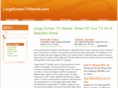 largescreentvstands.com
