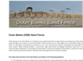 outerbankssandfence.com