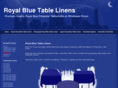 royalbluetablelinens.com