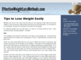 effectiveweightlossmethods.com