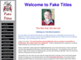 faketitles.com