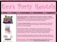 evaspartyrentals.com