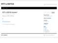 wtfisebitda.com