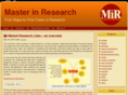 masterinresearch.com