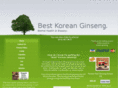 bestkoreanginseng.com