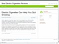 compareelectriccigarettes.com