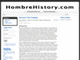 hombrehistory.com