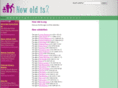 how-old-is.org