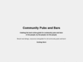 communitypubsandbars.com